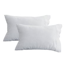 Harlan Organic Cotton Jersey Standard Pillowcases (Set of 2)
